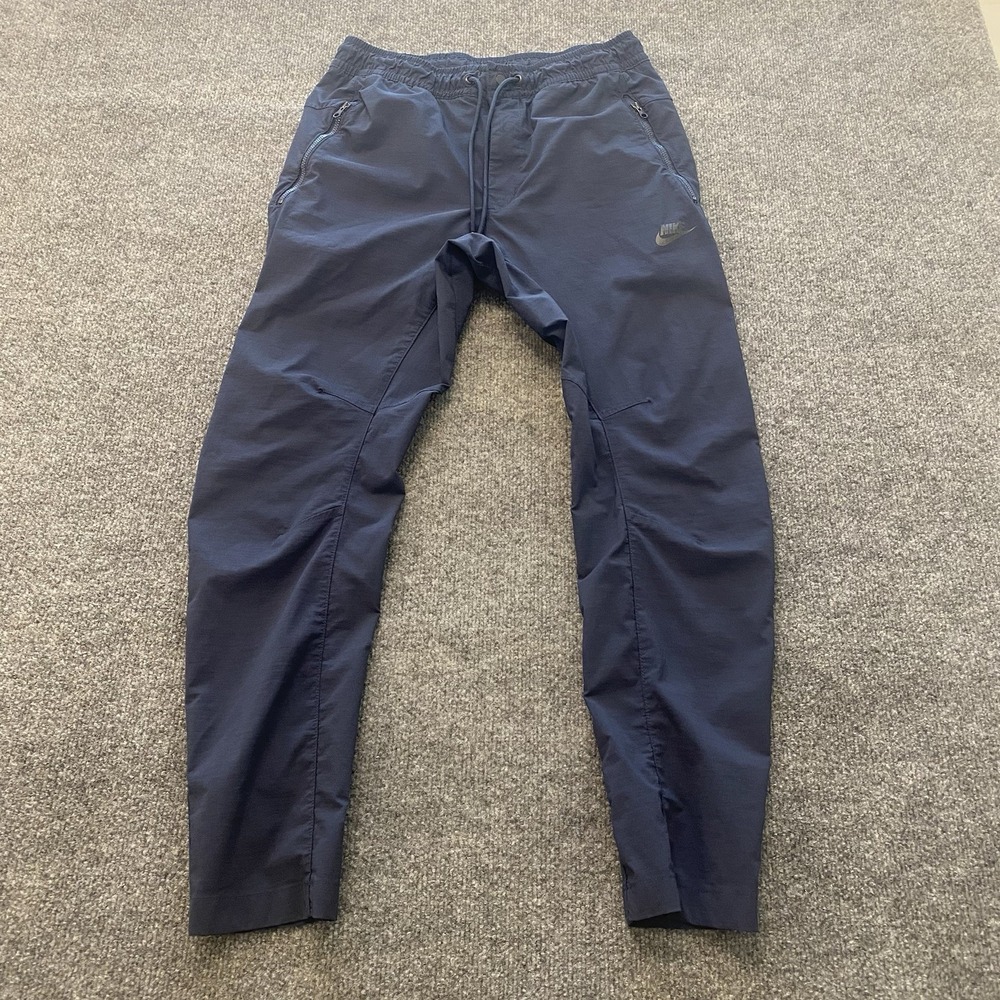 Nike Sportswear Woven Parachute Statement Pants Mens Small Nylon Stretch